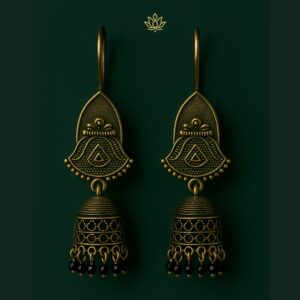 Green Traditional Jhumka